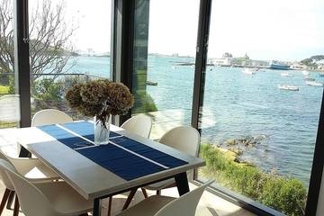 Gîte pour 6 personnes, avec jardin et balcon à Landunvez
