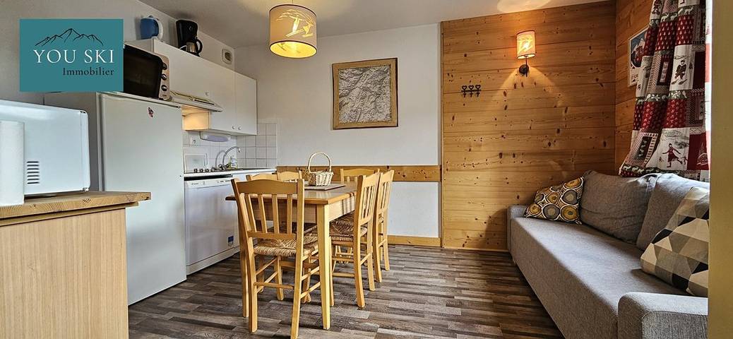 Gîte pour 6 personnes, avec Balcon dans Office De Tourisme De Saint Sorlin D Arves