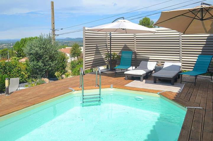 Ferienhaus für 6 Personen, mit Garten