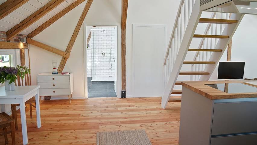 Ferienwohnung für 2 Personen, mit Terrasse und Garten sowie Sauna in Brodersby an der Schlei - 4
