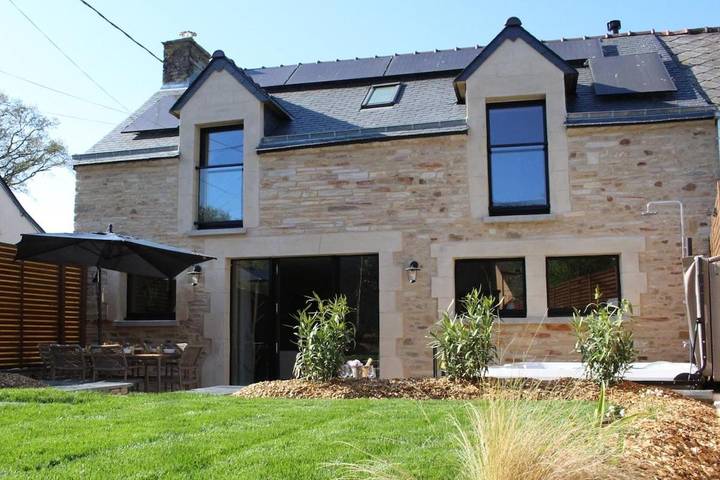 Maison de vacances pour 6 personnes, avec terrasse et jacuzzi