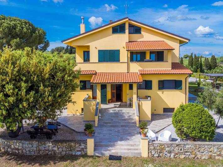 Ferienwohnung für 4 Personen, mit Garten und Ausblick sowie Terrasse, mit Haustier in Italienische Riviera - 3