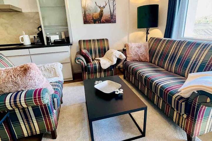 Ferienwohnung für 5 Personen, mit Balkon und Sauna