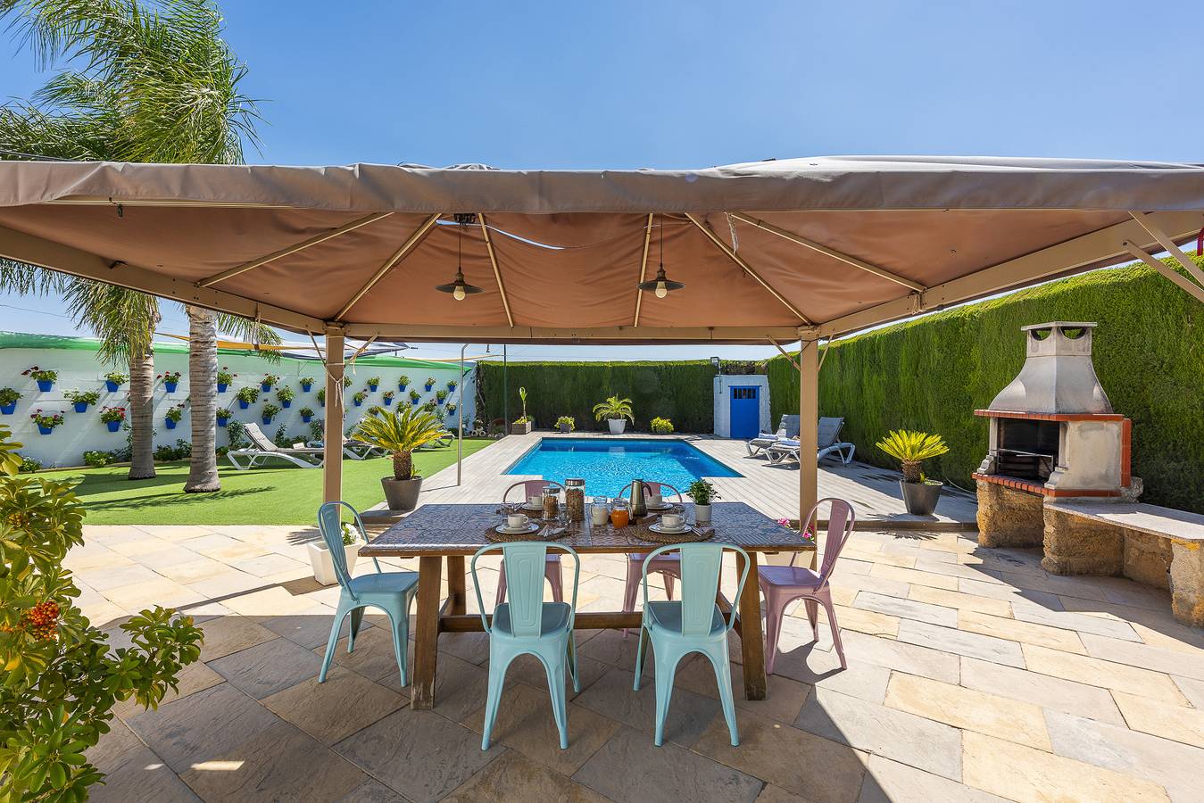 Ländliches Ferienhaus "Casita de la Cantera" mit Pool & Wlan in Lantejuela, Sevilla Provinz