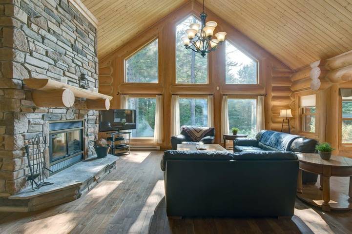 Location de vacances pour 6 personnes, avec piscine ainsi que jardin et vue sur le lac dans Canada - 3