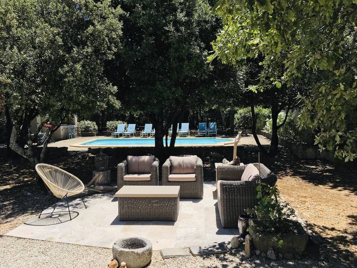 Gîte pour 8 personnes, avec piscine, animaux acceptés à Saint-Saturnin-lès-Apt - 3