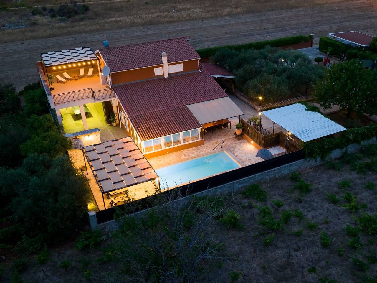 Villa "Bruna" mit privatem Pool in Sibenik, Šibenik-Knin