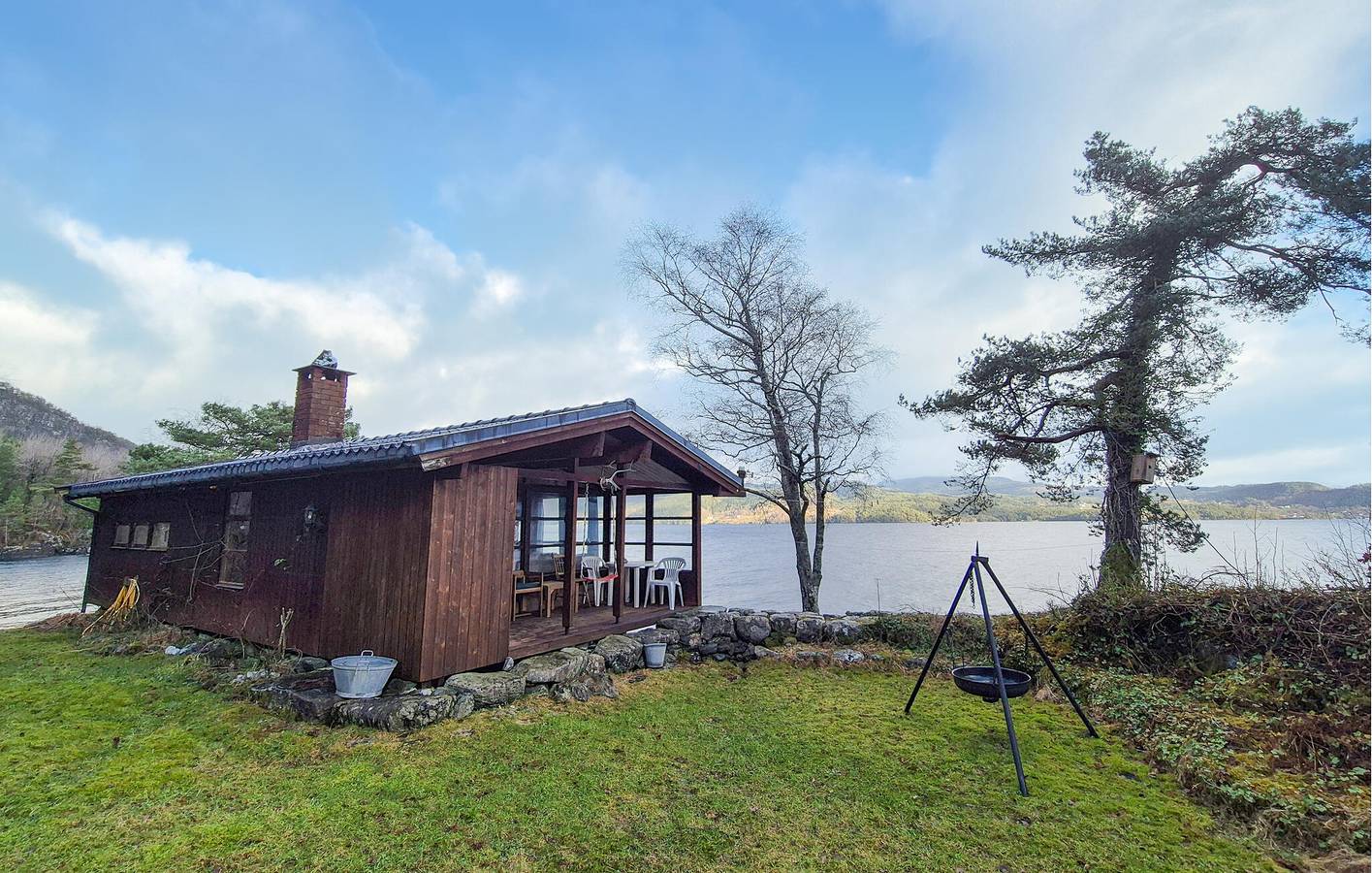 Ferienhaus für 6 Personen mit Terrasse in Hardangerfjord