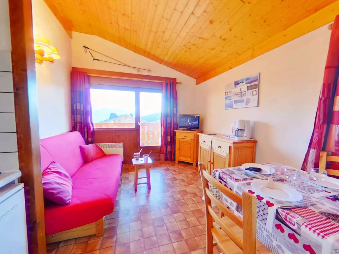 Apartamento entero, Apartamento 2 estancias Incautaciones 6 personas in Les Saisies, Albertville region