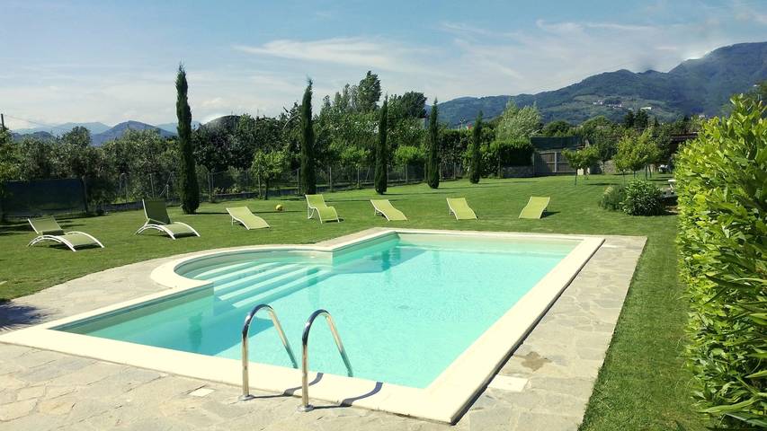 Villa pour 10 personnes, avec Jardin et Vue à Capannori