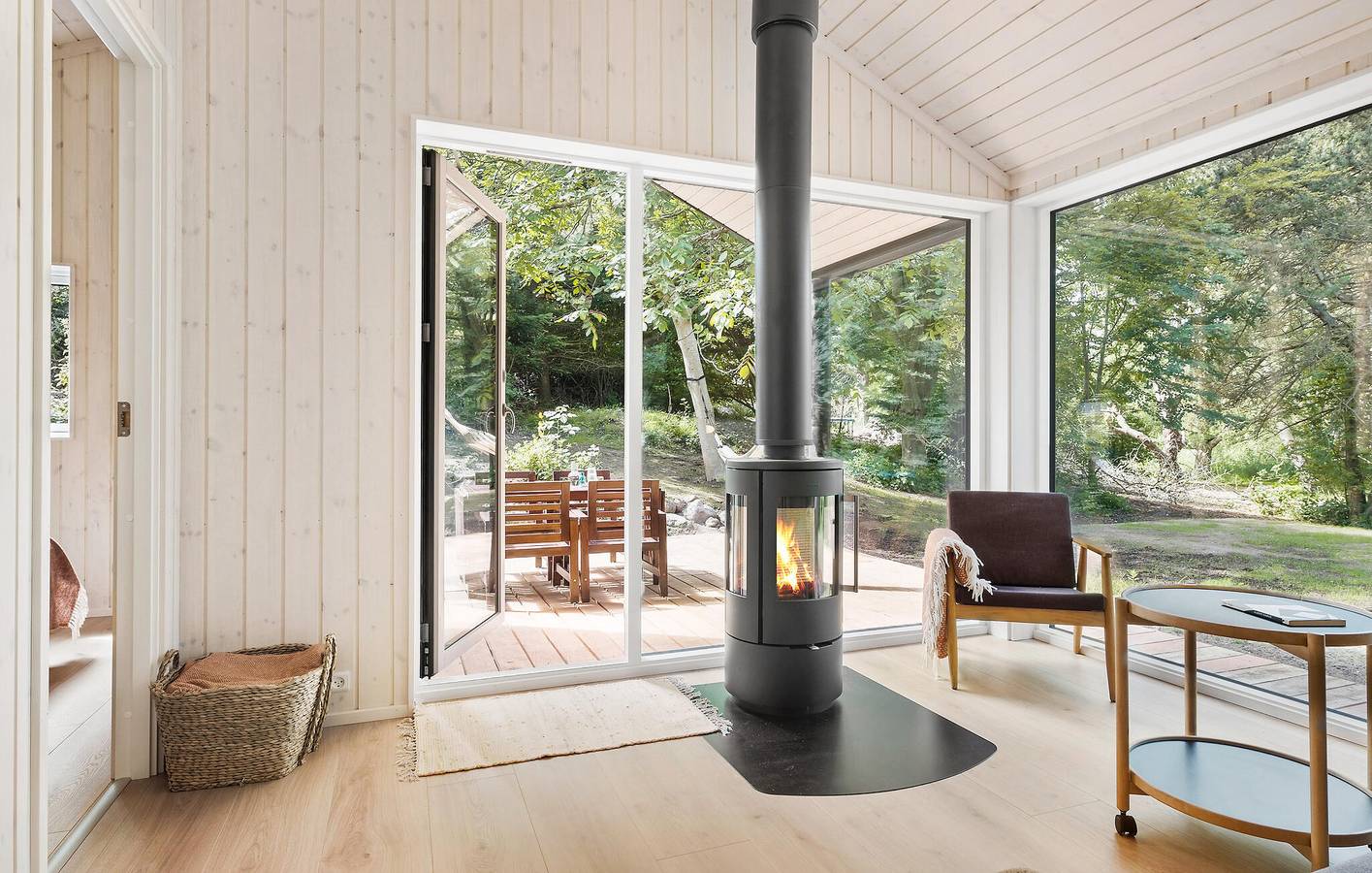 Ferienhaus für 6 Personen mit Terrasse in Nykøbing Sjælland, Nordwestseeland