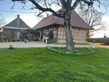 Cottage pour 2 personnes, avec jardin et vue dans Bosjean