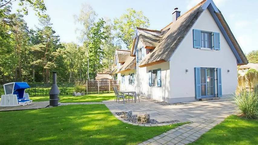 Ferienhaus für 4 Personen, mit Sauna und Garten
