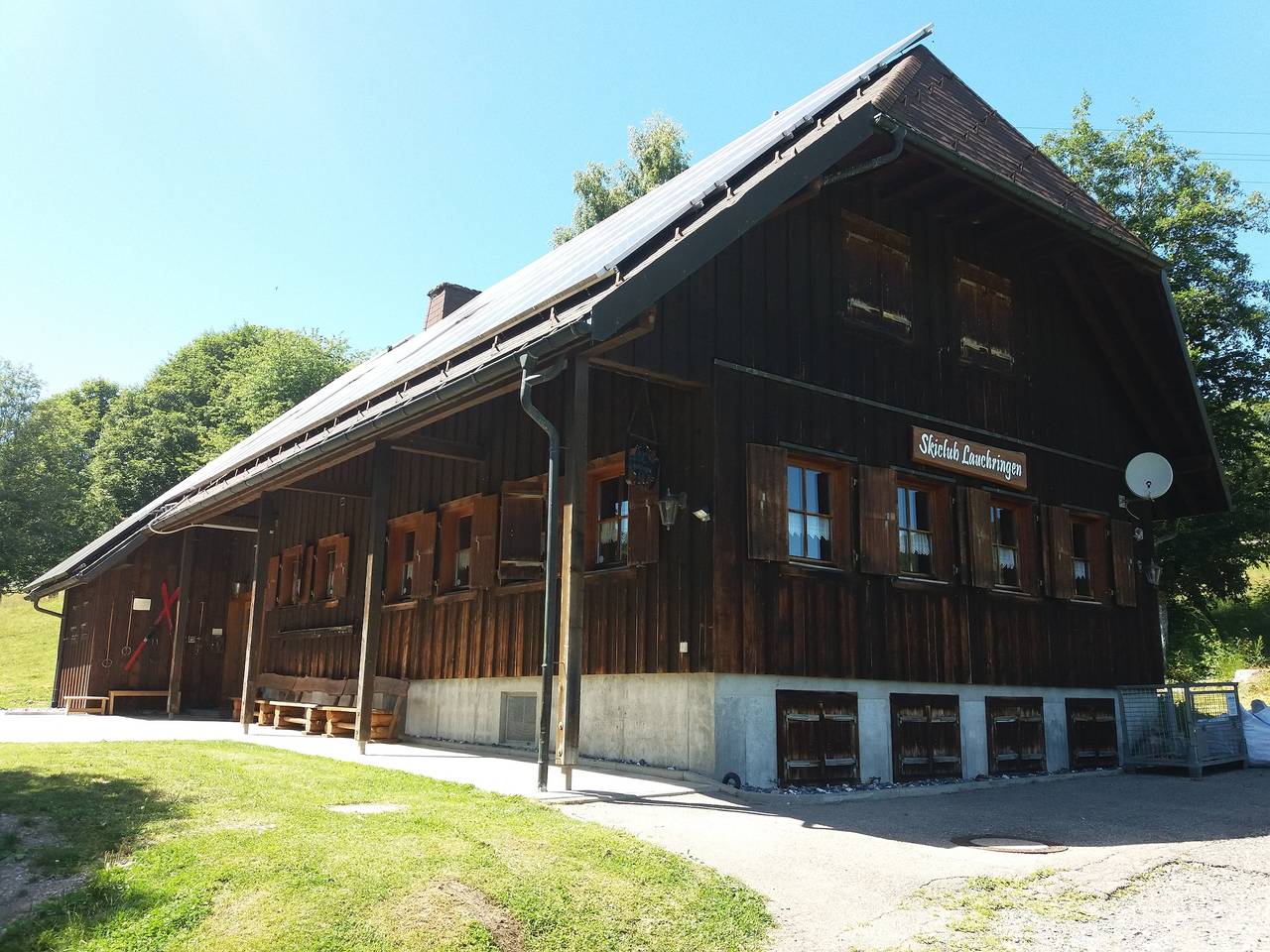 Ganze Ferienwohnung, Ferienhaus Skiclub Lauchringen - Hütte Skiclub Lauchringen in Bernau im Schwarzwald, Südschwarzwald