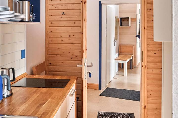 Doppelzimmer 2 - blau - Urlaub auf dem Biohof in Schwerin, Schweriner See