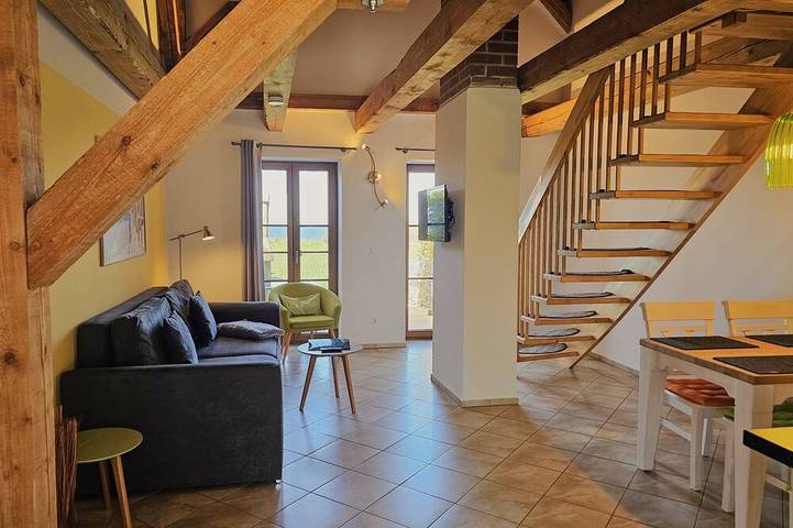 Ferienwohnung für 3 Personen, mit Terrasse