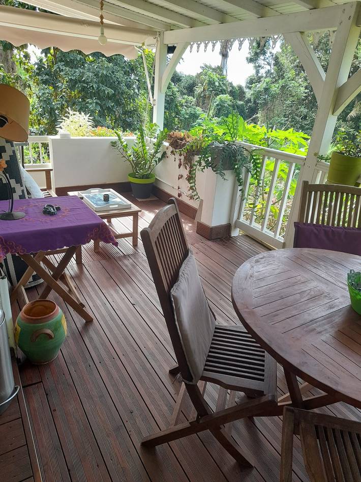 Estudio para 2 personas, con jardín y terraza - 1