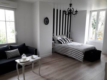 Chambre d’hôte pour 2 personnes, avec jardin à Douvres-la-Délivrande