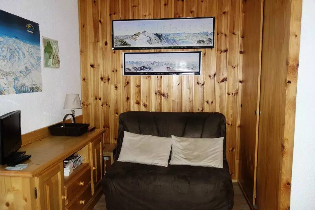 Ganze Wohnung, Apartment 2 Parte + Coin Montagne-Eclose Est in Huez, Nationalpark Écrins