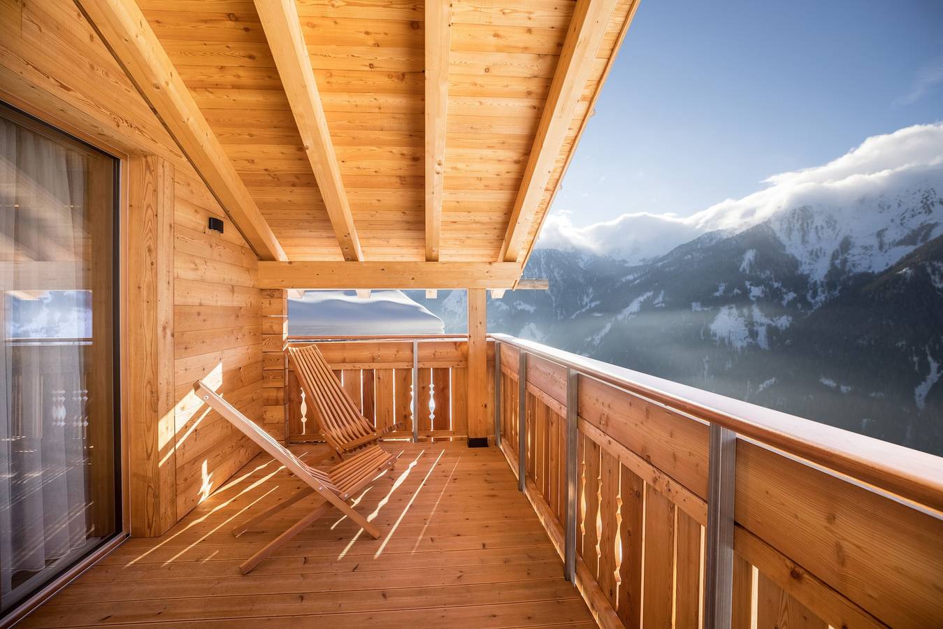 Ferienhaus "Chalet Henne-Hochgruberhof" in idyllischer Berglage mit eigener Sauna in Mühlwald, Zillertaler Alpen