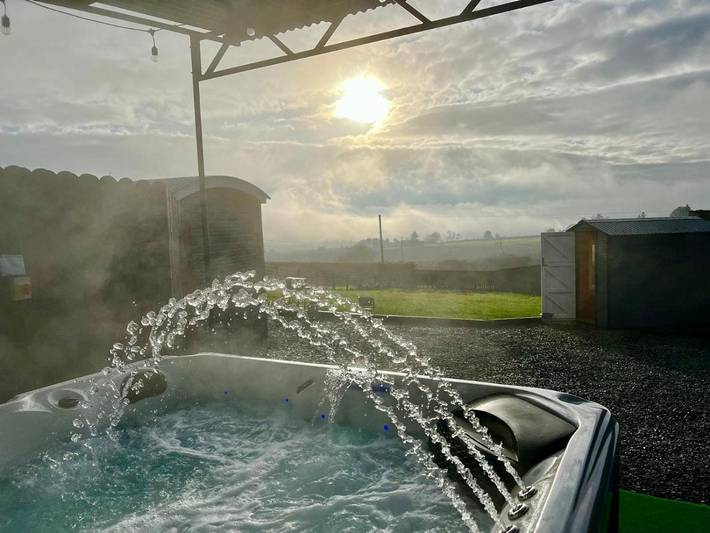 Vakantiehuis voor 2 personen, met whirlpool en tuin in Noord-Ierland