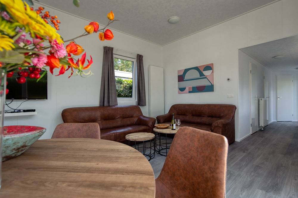 Recreatiepark de Veerstal — Typ B: Cube Chalet für 5 Personen in IJssel