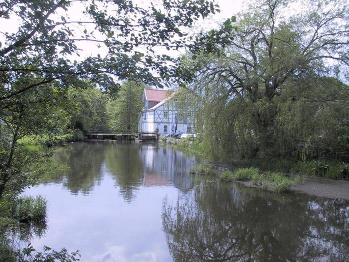 Ferienwohnung für 3 Personen, mit Terrasse und Garten sowie Seeblick und Ausblick in Uelzen