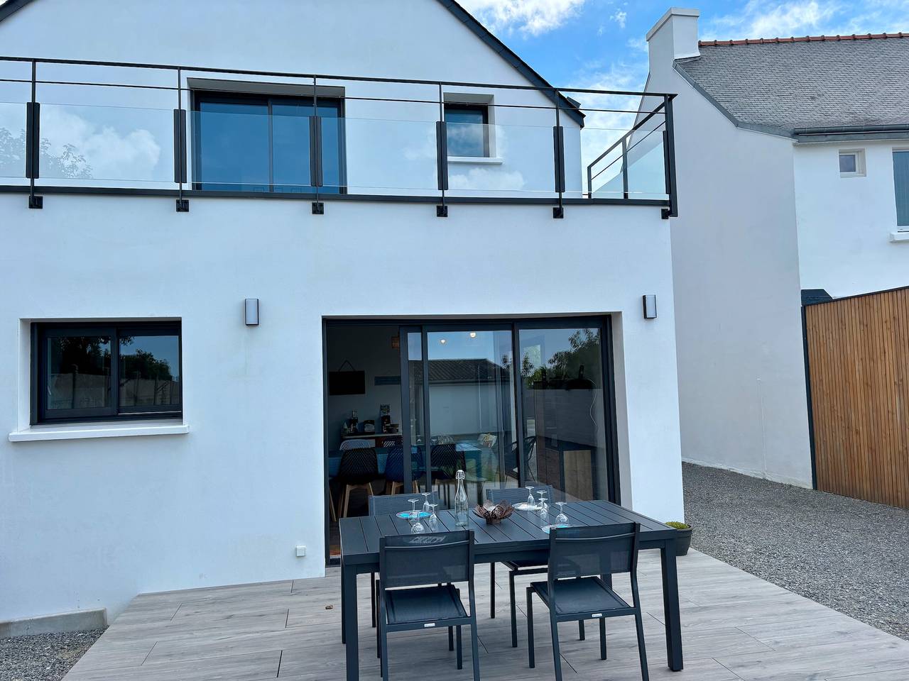 Ferienhaus 'La Maison Ty Isalain' mit Meerblick, privater Terrasse und Wi-Fi in Le Pouldu, Clohars-Carnoët