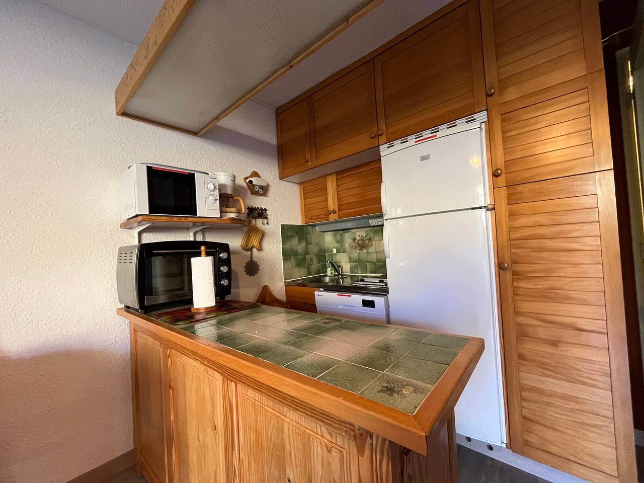 Entire studio, Ideally Located Studio in Les Cimes Residence at Super-Sauze, Ski-In/Ski-Out in Le Sauze, Enchastrayes