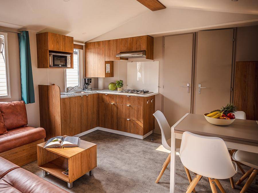 Camping Le Roucan West - Mobilhome 6 personnes - Mh2 Bien-Etre 33 m² in Vias Plage, Vias