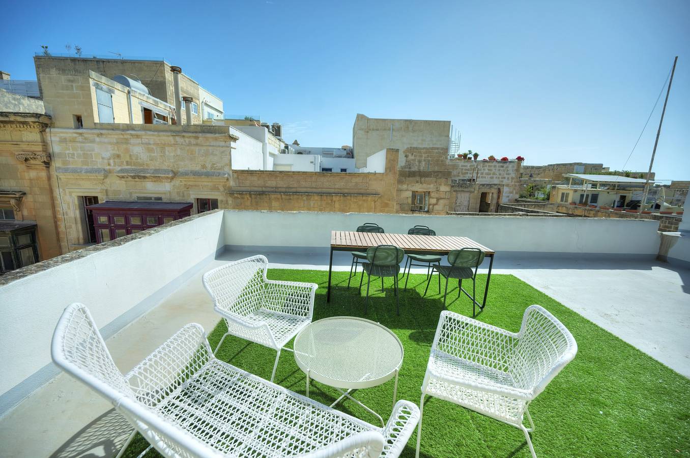 Holiday home for 8 people with terrace in Valletta, Malta Island