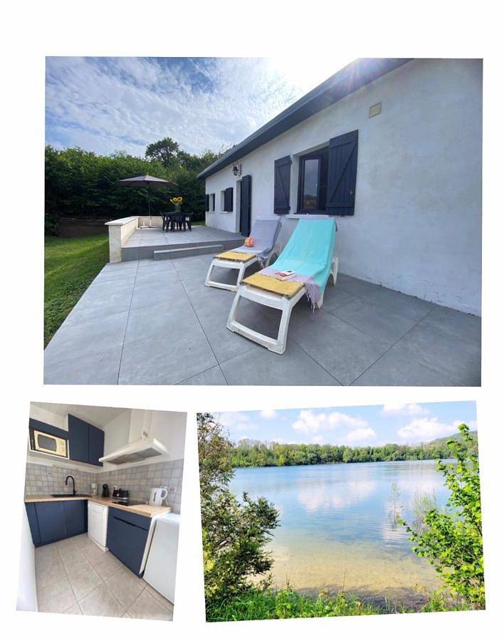 Gîte pour 4 personnes, avec vue ainsi que terrasse et jardin à Perrancey-les-Vieux-Moulins