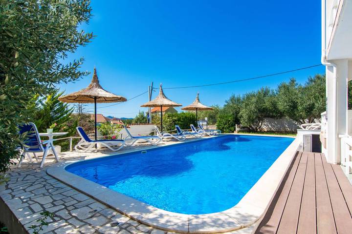 Villa Annamaria with large pool, Zadar in Zadar Stadt, Zadar (Kommun)