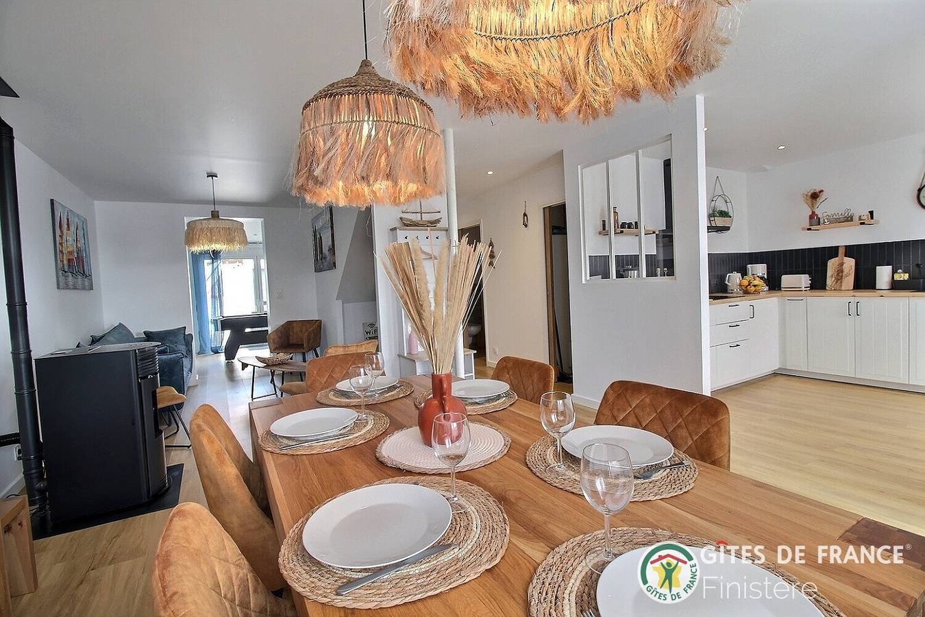 Le gîte des roches " 400M de la plage, vue mer" avec jacuzzi in Saint-Pol-de-Léon, Ceinture Dorée