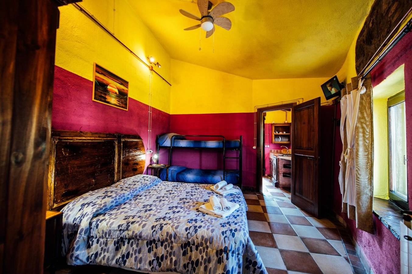 Ganze Wohnung, Apartment La Cantina – Agriturismo Il Noce in der Val d'Orcia in Castiglione d'Orcia, Castiglione d'Orcia und Umgebung