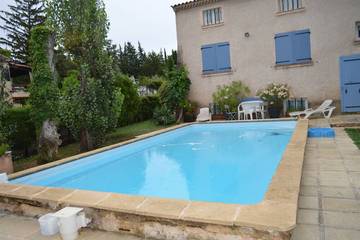 Cottage pour 3 personnes, avec piscine ainsi que balcon et jardin à Cabriès