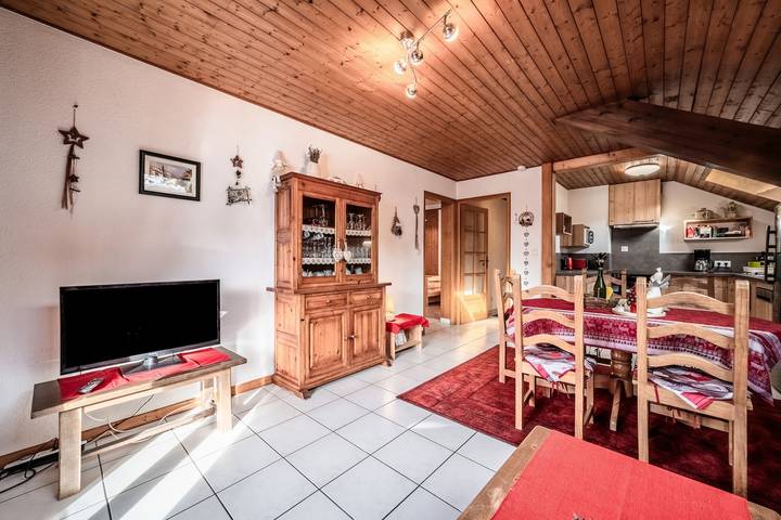 Apartamento entero, Apartamento 'Châtel 3 58m²' con Balcón y Wi-Fi in Châtel, Les Portes du Soleil