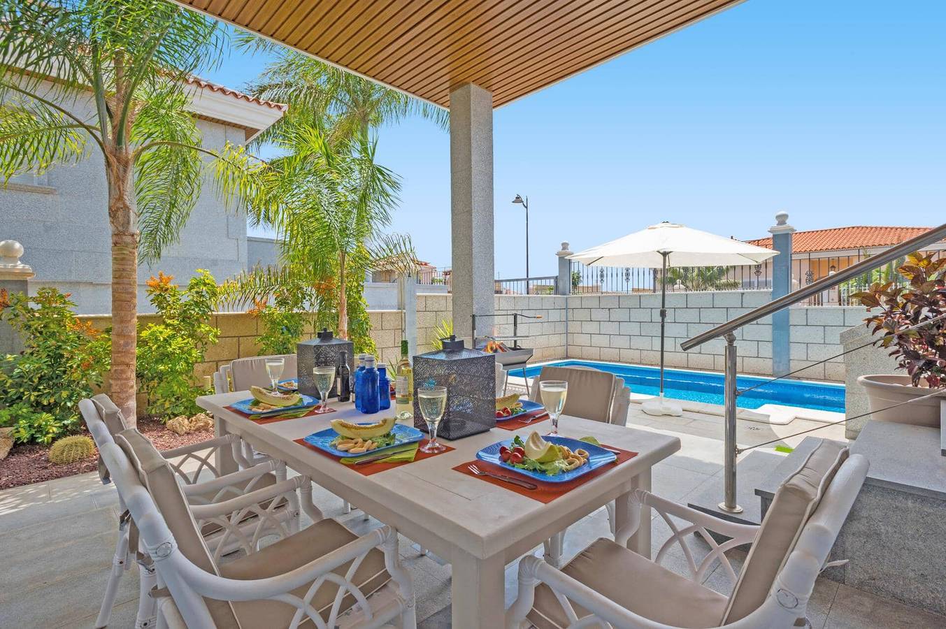 Villa für 6 Personen mit Garten in Puerto de Santiago, Santiago del Teide
