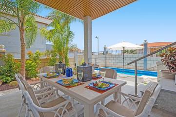 Villa per 6 Persone in Santiago del Teide, Tenerife Sud, Foto 1