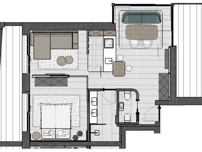 Bauernhaus für 2 Personen, mit Garten und Ausblick in Italien - 4
