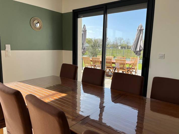 Location de vacances pour 10 personnes, avec vue et jardin à Hauteville-sur-Mer - 3