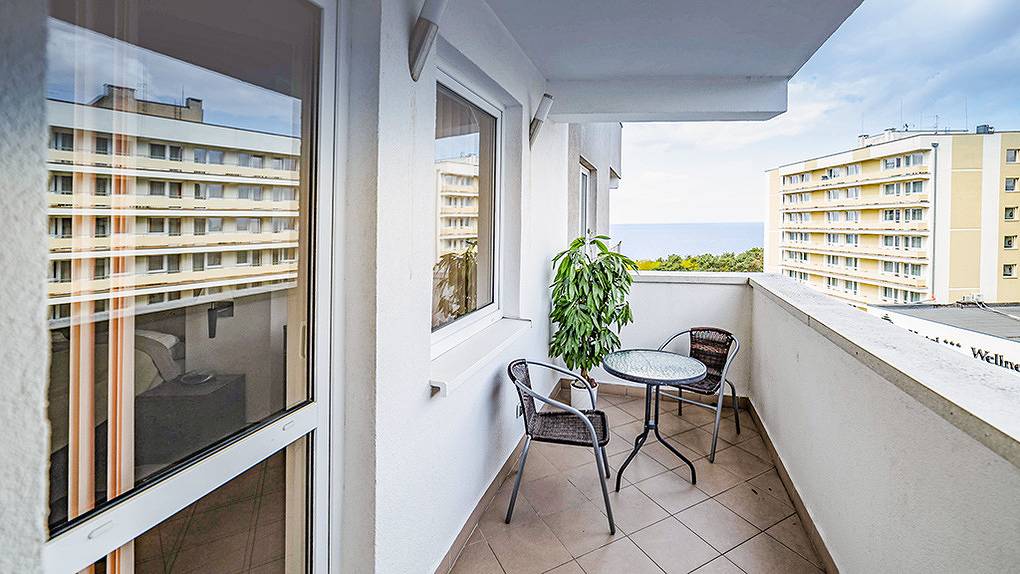 Ganze Ferienwohnung, Pl 010.032 Fw A7 mit Meerblick in Międzyzdroje, Misdroy (Gemeinde)