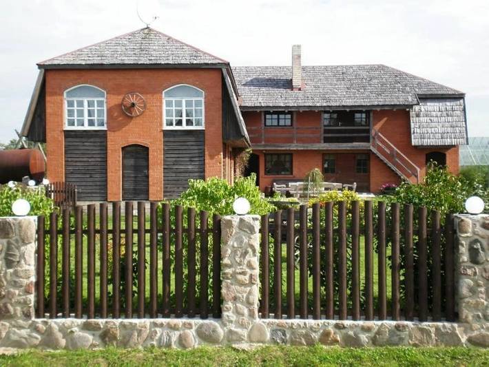 Ferienhaus für 3 Personen, mit Sauna und Garten sowie Ausblick in Lettland