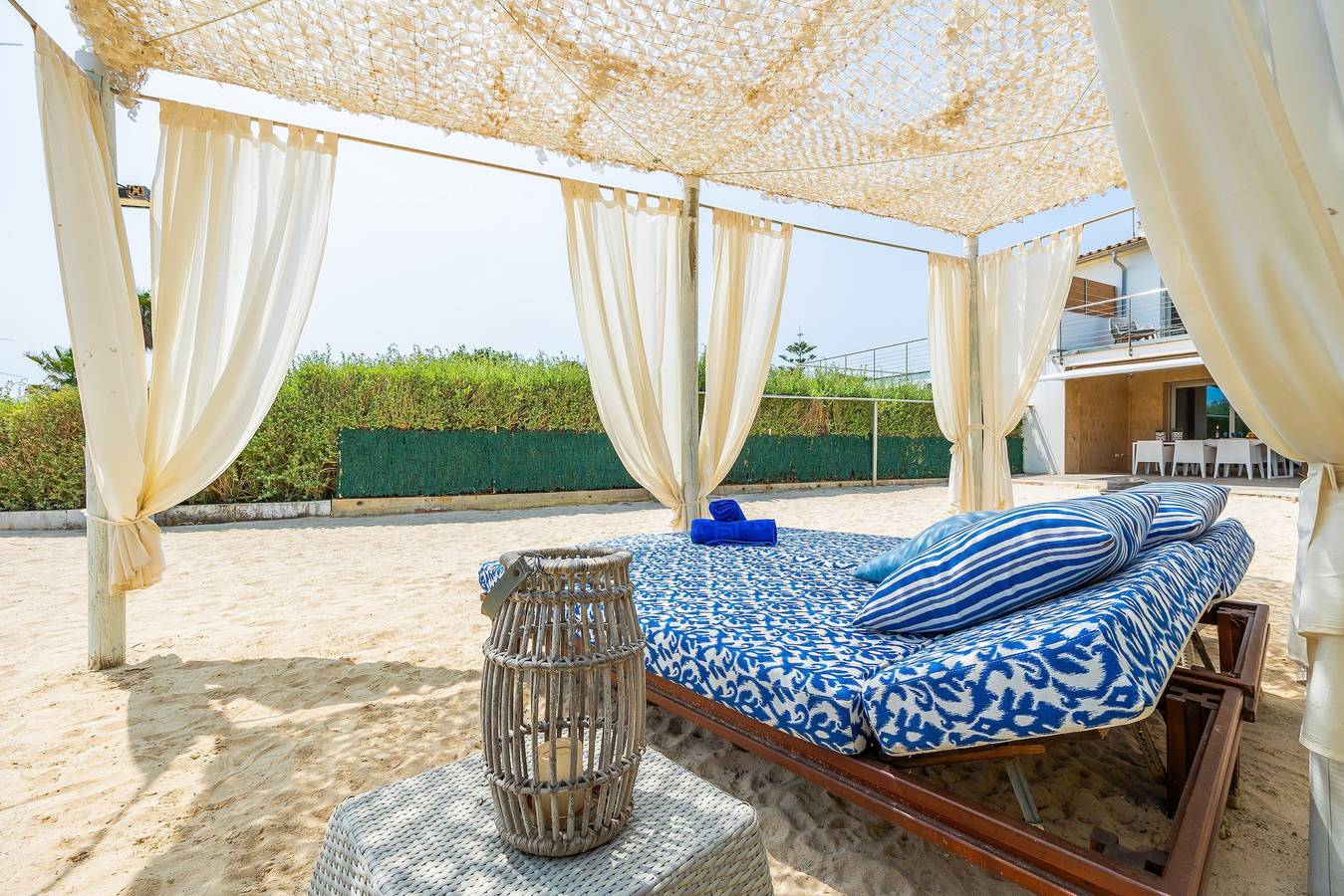 Casa di campagna 'Sa Platja' con vista mare, Wi-Fi e aria condizionata in Playa de Muro, Muro