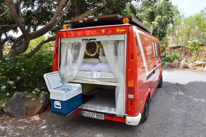 Camping für 2 Personen, mit Terrasse und Ausblick auf den Kanaren - 4