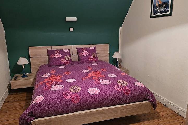 Maison Bleue 80 m2, Proche de la Mer, Jardin Clos, Gr 34 in Plouguerneau, Brest region
