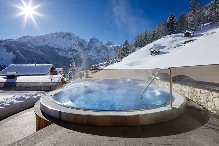 Hotel für 4 Personen, mit Balkon und Pool sowie Sauna und Whirlpool in Corvara in Badia - 4