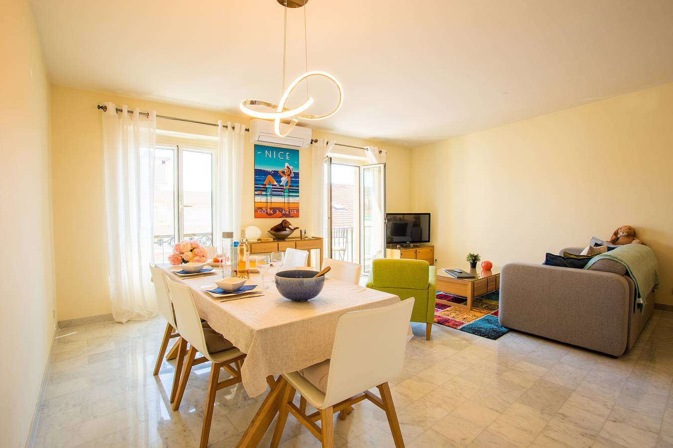 Location De Vacances pour 5 Personnes dans Nice, Région de Nice