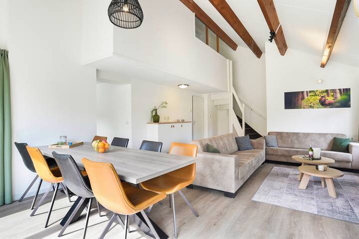 Bungalow für 8 Personen mit Terrasse in Nationalpark De Maasduinen