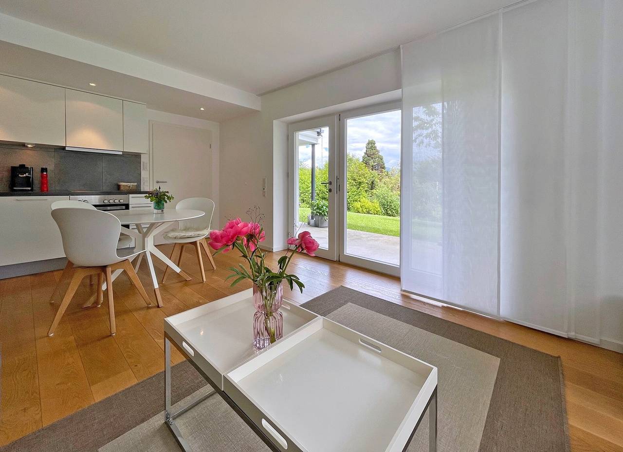 Appartement 'Peterberg 22, 45qm' met Uitzicht op de Bergen, Privéterras en Wifi, foto 14